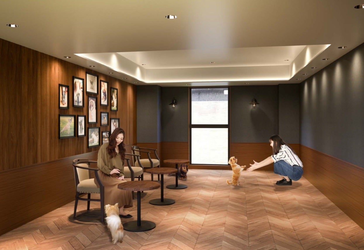 イヌモ芝公園／画像提供：住友不動産ヴィラフォンテーヌ