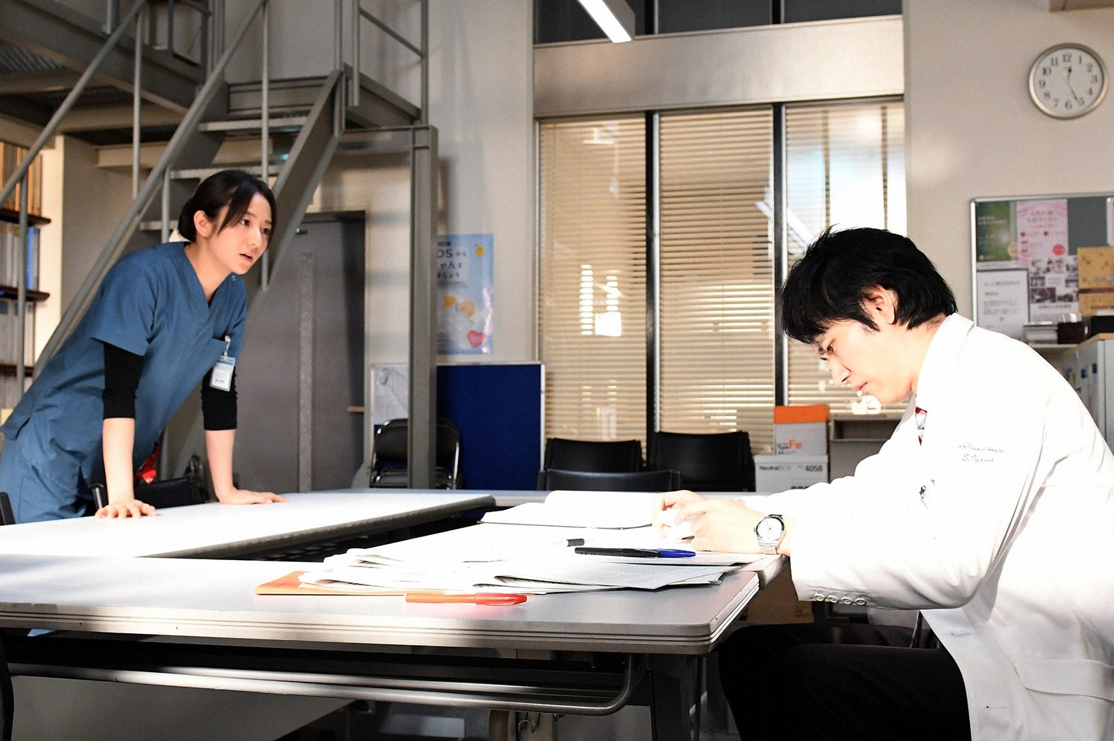 木村文乃、松山ケンイチ「A LIFE～愛しき人～」第6話より（C）TBS