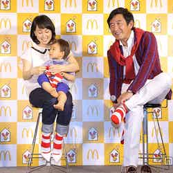 石田純一、久しぶりの靴下に「心が温まる」東尾理子、息子と3人でお揃い姿を披露【モデルプレス】