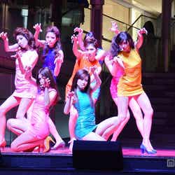 圧巻のパフォーマンスを披露したモデルガールズ