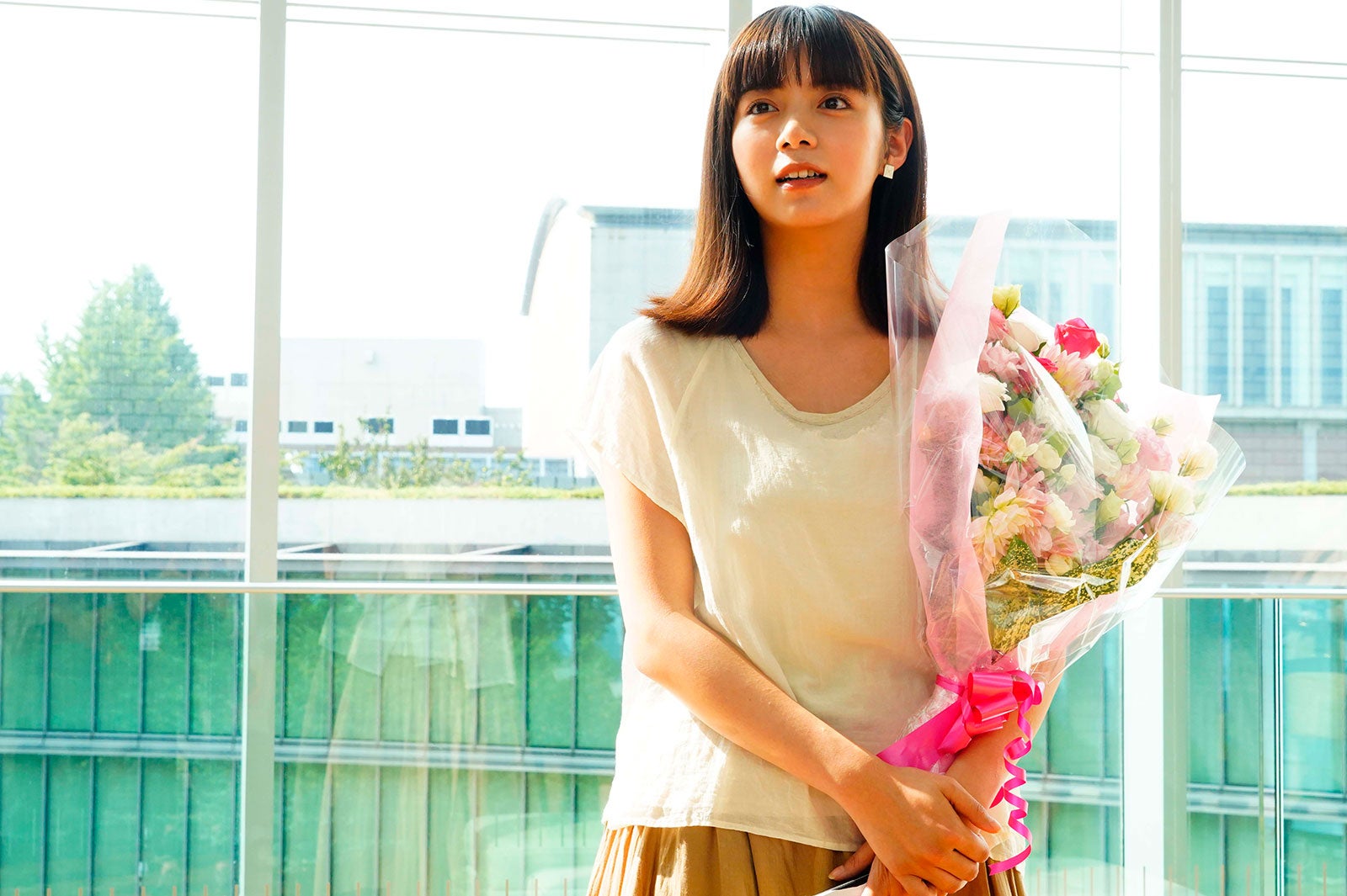 池田エライザ「まだまだ狭い世界に生きていた」撮影で実感「名建築で昼食を」クランクアップ