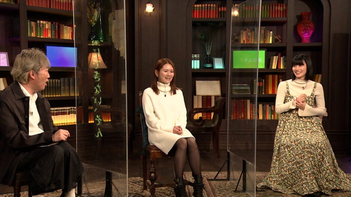 小沢一敬、金原ひとみ、橋本愛(C)NHK