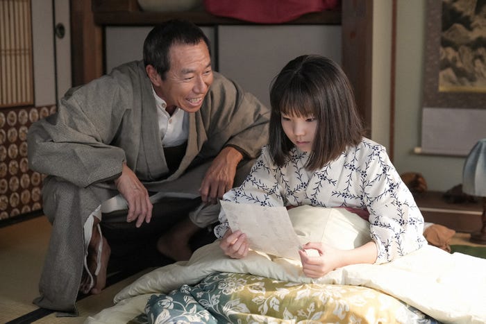 柳葉敏郎、澤井梨丘「ブギウギ」第5話(C)NHK