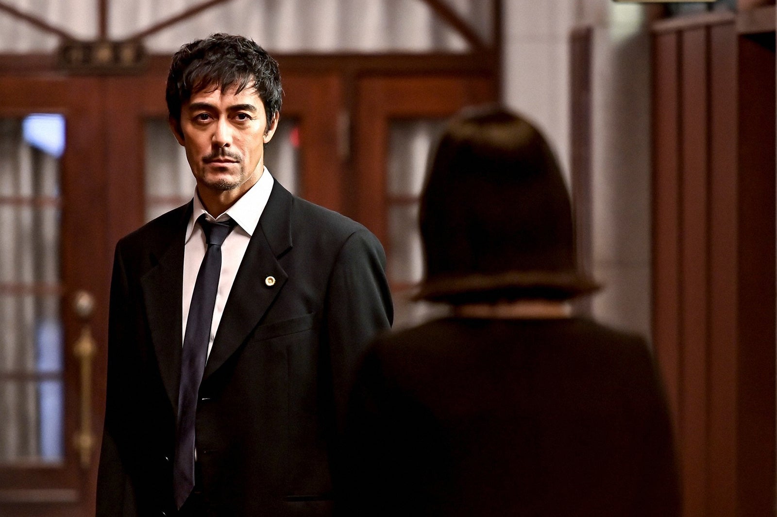 阿部寛、江口のりこ「ドラゴン桜」第5話より（C）TBS