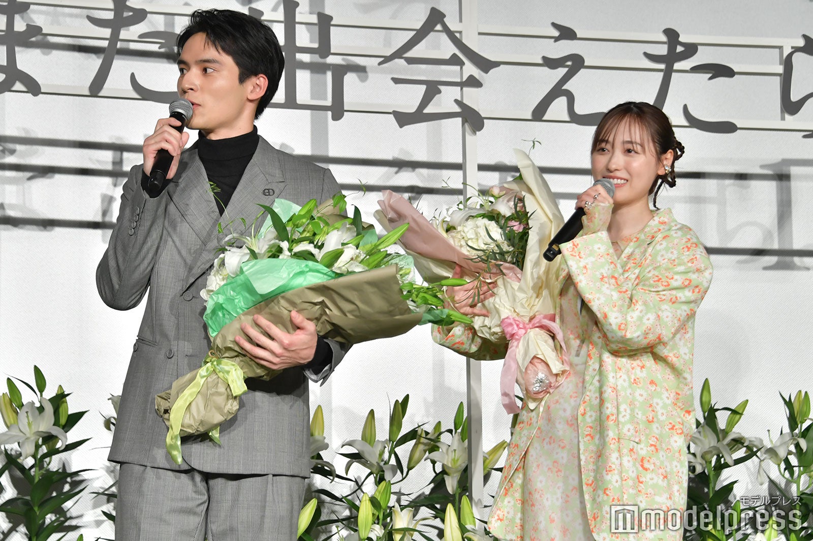 画像3650 福原遥＆水上恒司、福山雅治のサプライズ登場に感激「本物だ！」「まさか会えるなんて」＜あの花が咲く丘で、君とまた出会えたら。＞ モデルプレス 7178