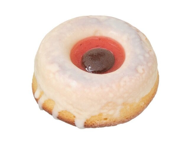 セブン-イレブン いちごとホワイトチョコのケーキ セブン-イレブンのいちごとホワイトチョコのケーキのビジュアル