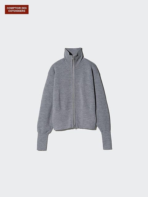 ユニクロ メリノジップカーディガン ユニクロのメリノジップカーディガン