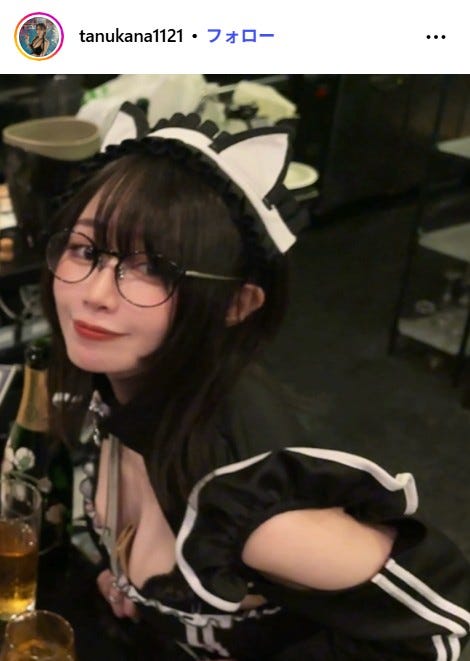 たぬかなInstagramより