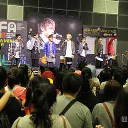 「Anime Festival Asia Singapore in 2015 （AFASG15）」にてジュノン・スーパーボーイ・アナザーズライブの様子