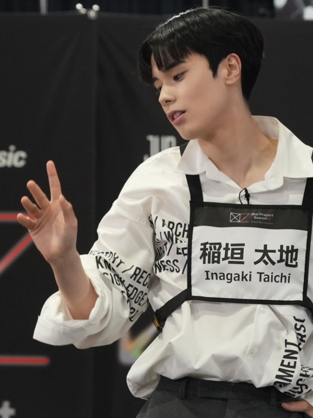 TAICHI「Nizi Project Season 2 Global Boys Audition」#4（提供写真）