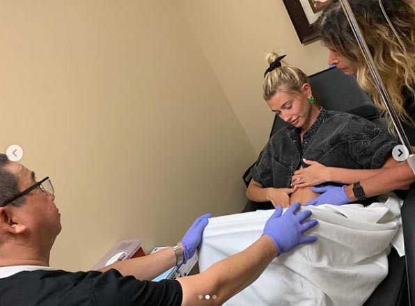 ジャスティン・ビーバー、妻・ヘイリーの“出産ショット”を公開？