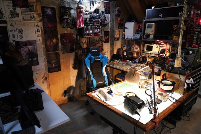 星憲章の仕事場 (C)日本テレビ