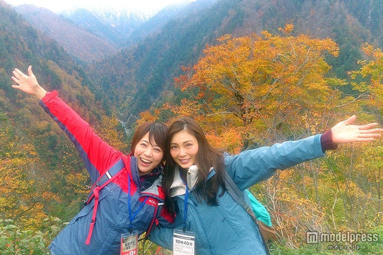 押切もえ、保田圭、紅葉色づく秋の絶景女子旅へ