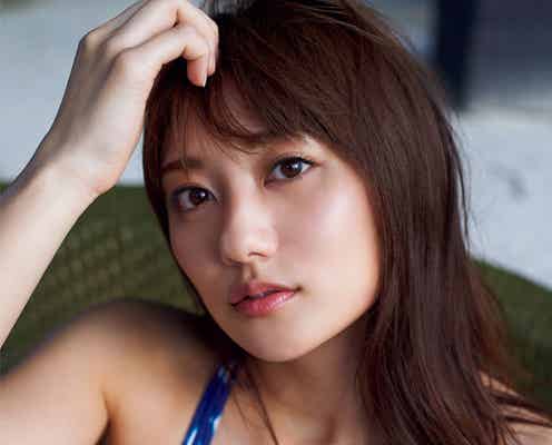 奥山かずさ、美バストのぞく“日本一美しいカラダ”で悩殺