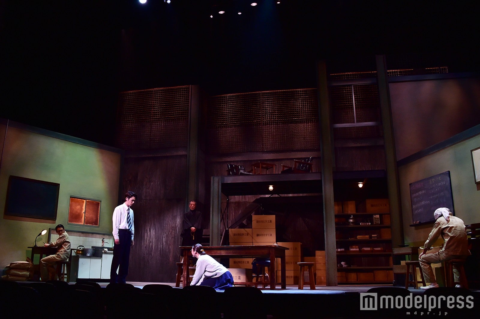 舞台『幸福な職場～ここにはしあわせがつまっている～』ゲネプロ（C）モデルプレス