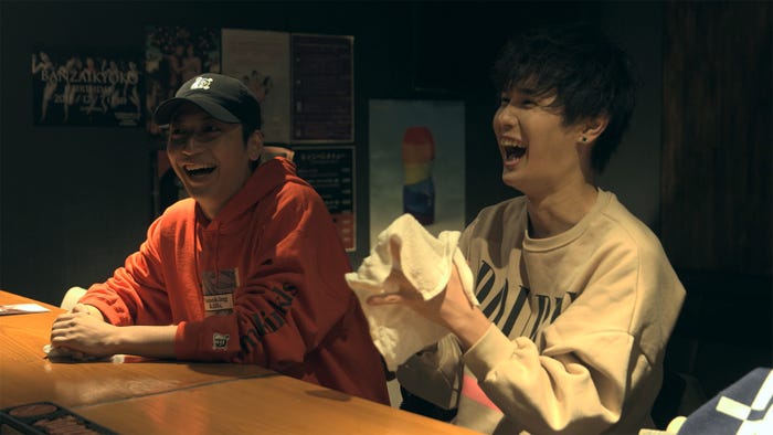 聡太、俊亮「TERRACE HOUSE OPENING NEW DOORS」49th WEEK(C)フジテレビ/イースト・エンタテインメント