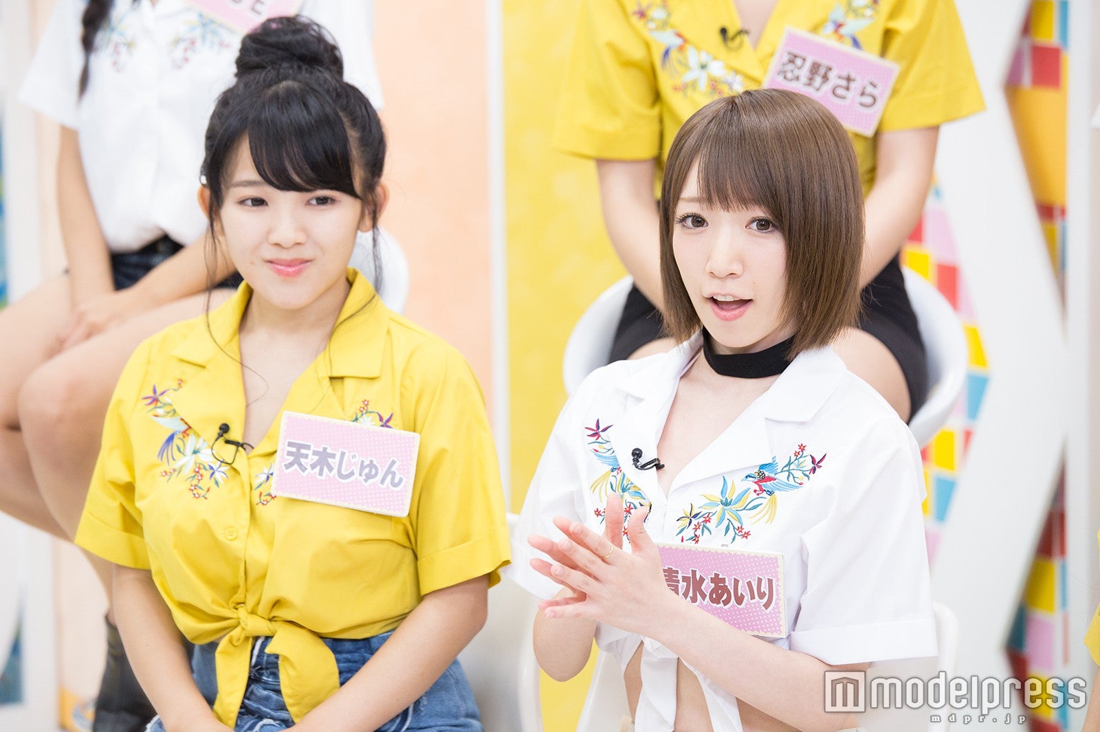 天木じゅん、清水あいり （C）モデルプレス