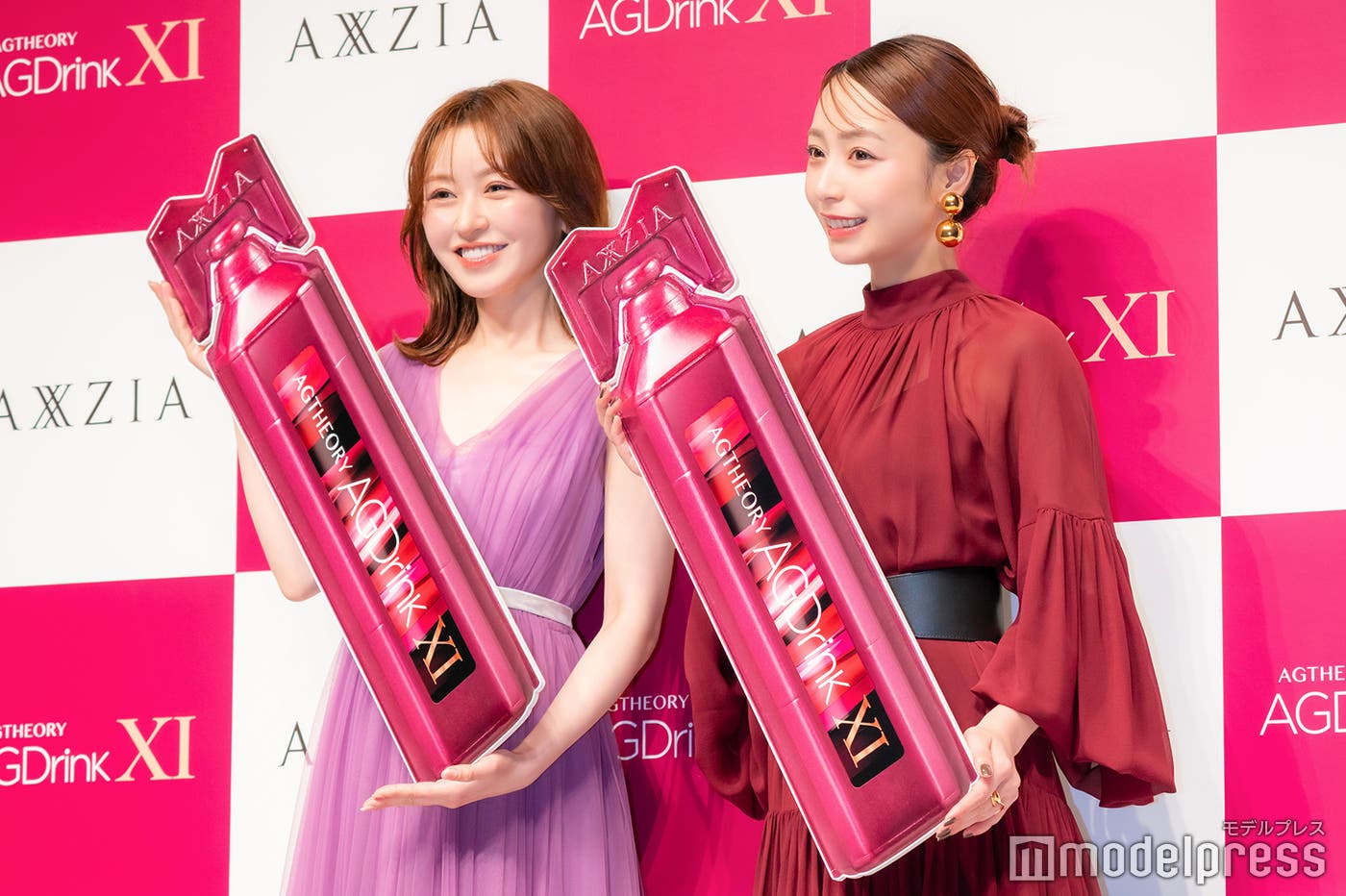 (左から)千葉由佳、宇垣美里(C)モデルプレス