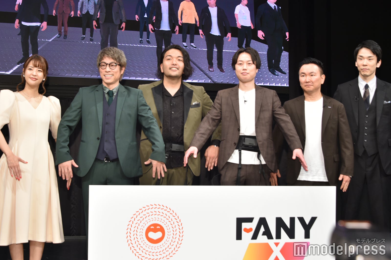 久代萌美アナウンサー、田村淳、盛山晋太郎、リリー、山内健司、濱家隆一 （C）モデルプレス