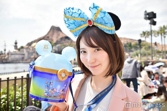 ポップコーン、バケット付き2000円(モデル:堀瑞希)/(C)モデルプレス