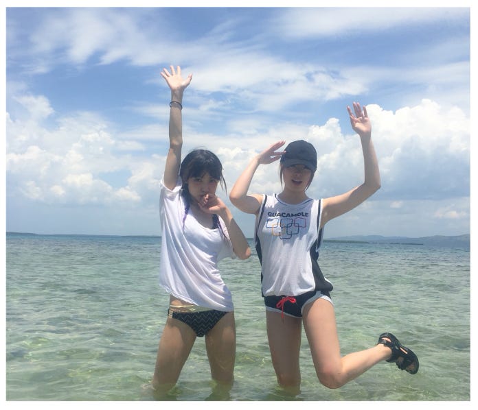 きゃりーぱみゅぱみゅ&SCANDAL・MAMI、セブ島に続く箱根2人旅に「目立ちすぎ」