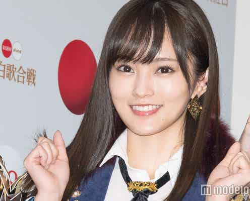 “昨年48グループのセンター”山本彩、今年もセンターで「歌えたらいいな」<紅白リハ1日目>