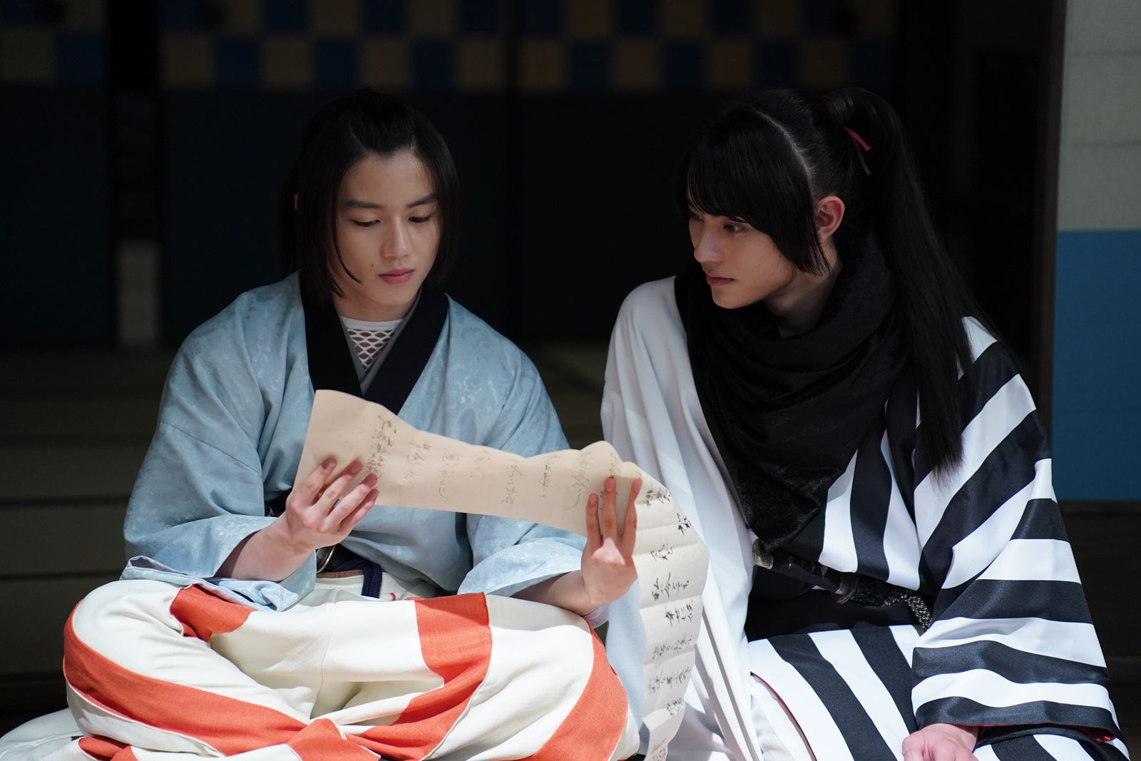 奥智哉、前田拳太郎「君とゆきて咲く～新選組青春録～」第19話より（C）テレビ朝日