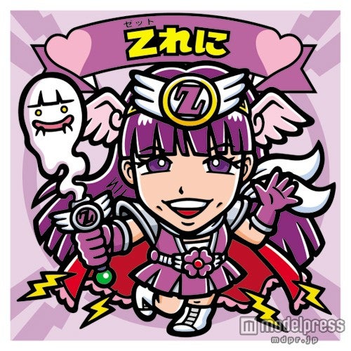 高城れにが描かれたももクロマンシール