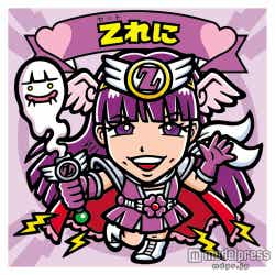 高城れにが描かれたももクロマンシール