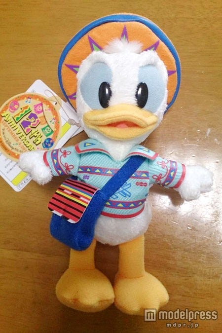 ドナルドダックのぬいぐるみバッチ(12th)/東京ディズニーシー