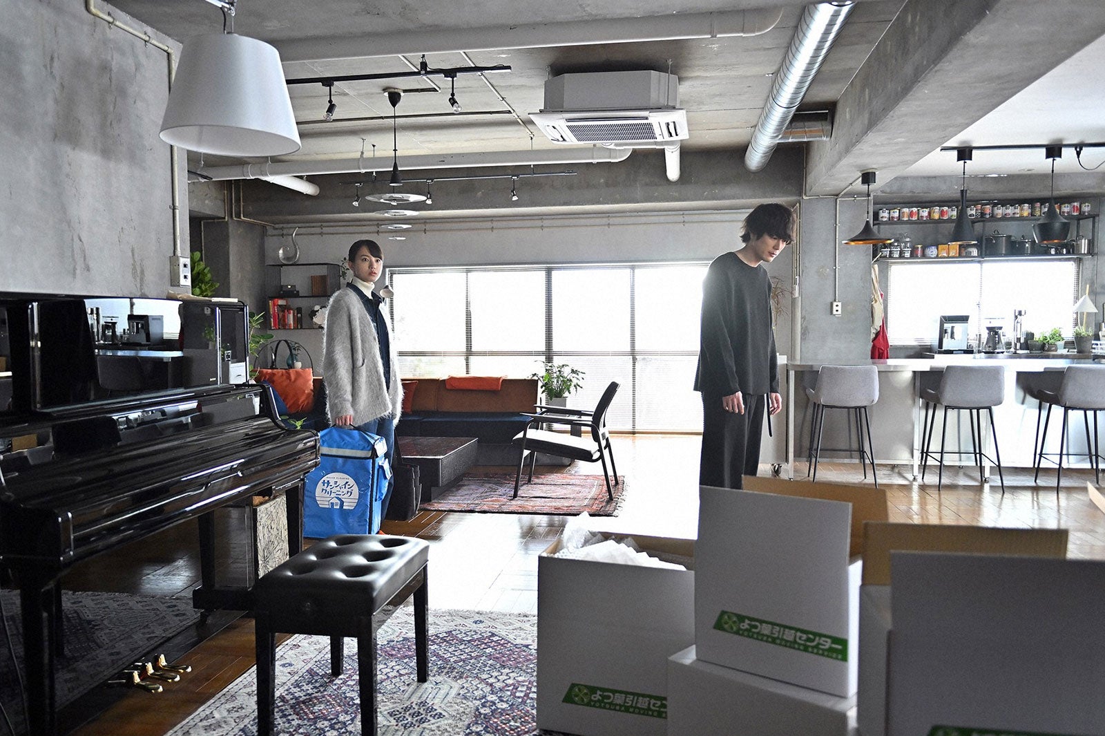 清原果耶、間宮祥太朗／「ファイトソング」第5話より（C）TBS