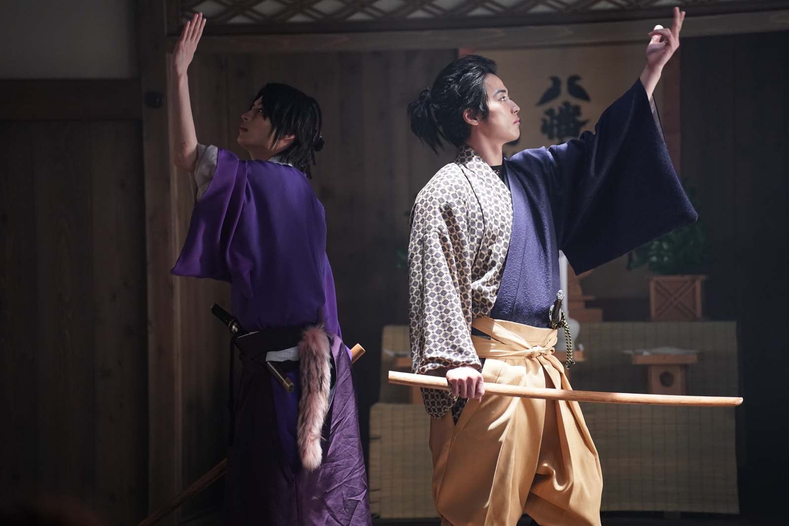 杢代和人、羽谷勝太「君とゆきて咲く～新選組青春録～」第5話より（C）テレビ朝日