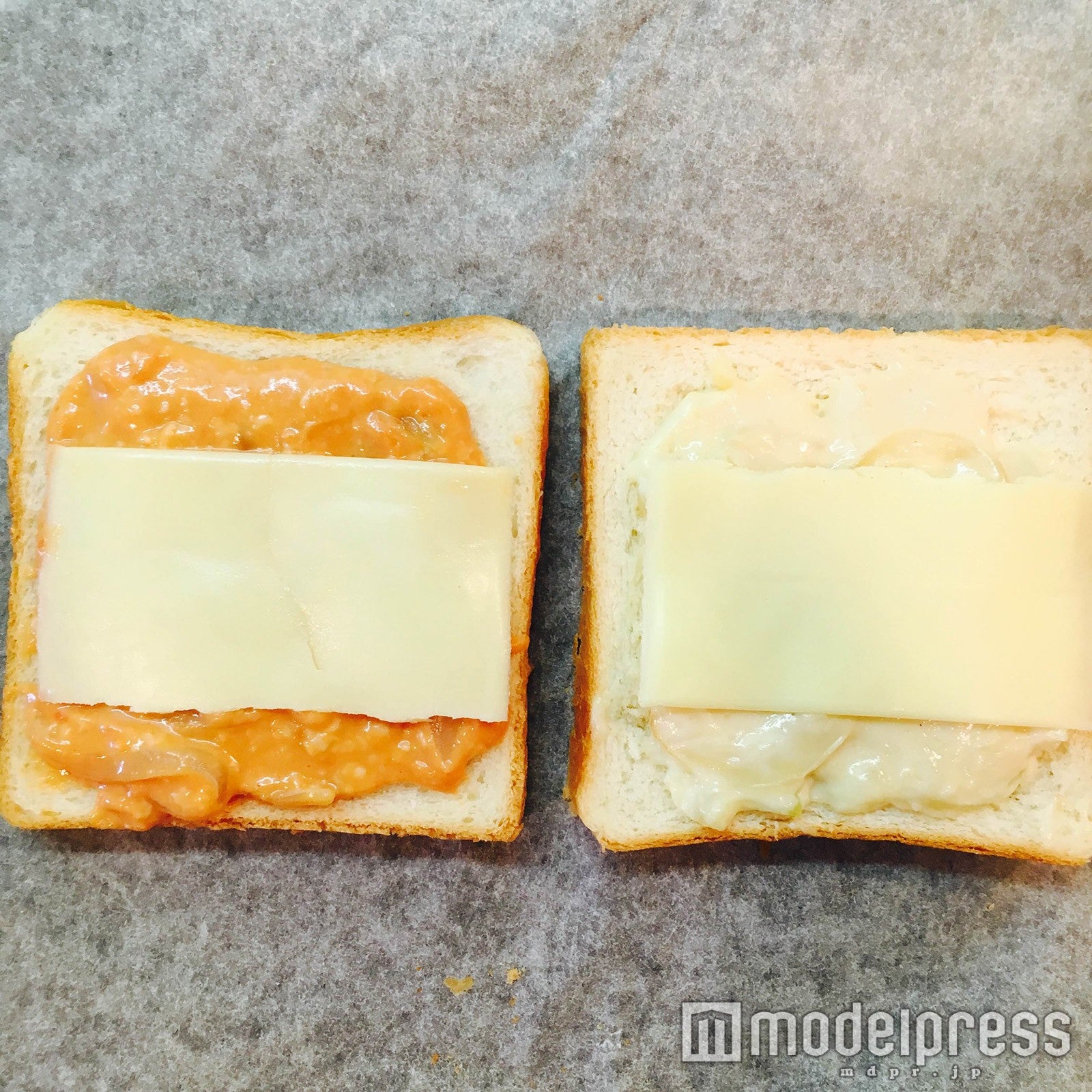 2種類のカルボナーラトーストに！／画像提供：柏原歩