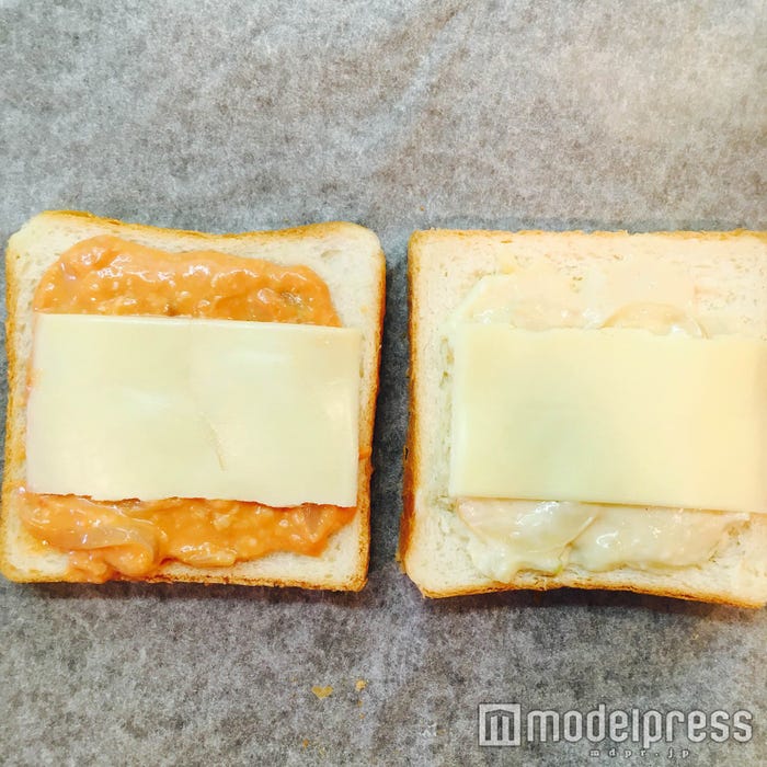 2種類のカルボナーラトーストに!/画像提供:柏原歩