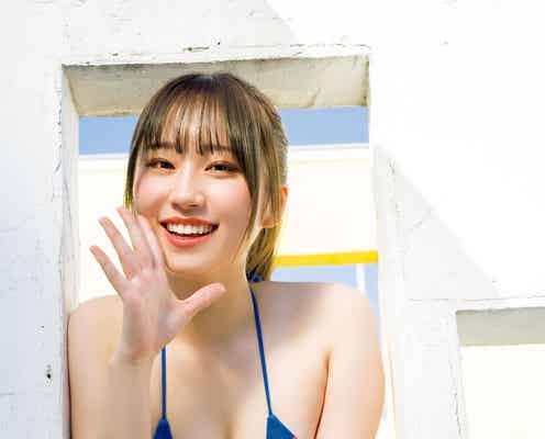 「サキドルエース」優勝・fishbowl大白桃子、ビキニ姿で色白ボディ輝く