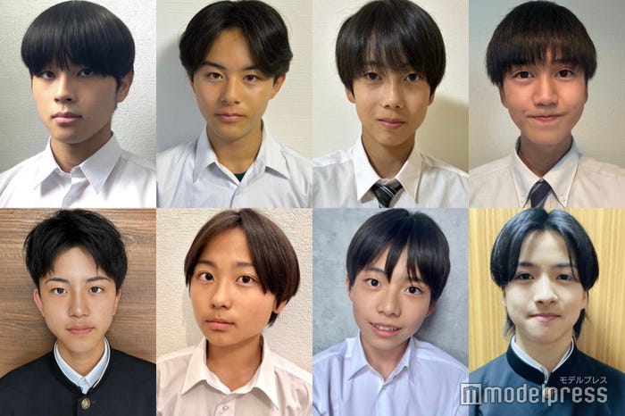 「男子中学生ミスターコン2024」東日本ブロックA候補者の一部