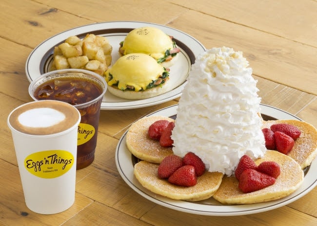 エッグスンシングス「ららぽーと名古屋みなとアクルス」内に進出/画像提供:Eggs’n Things Japan