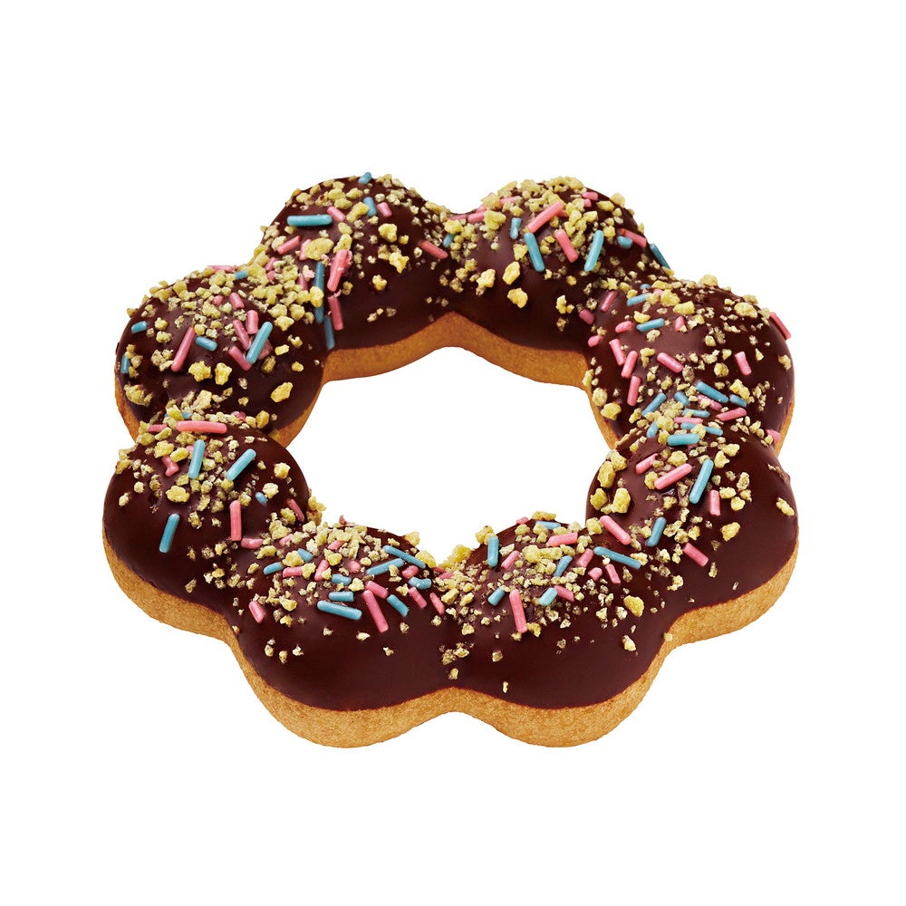 【ミスド新作メニュー】“しまじろう”イメージのドーナツ、トッピングをカラフルに