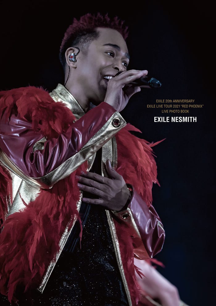 NESMITH「EXILE 20th ANNIVERSARY EXILE LIVE TOUR 2021“RED PHOENIX”LIVE PHOTO BOOK」表紙(提供写真)