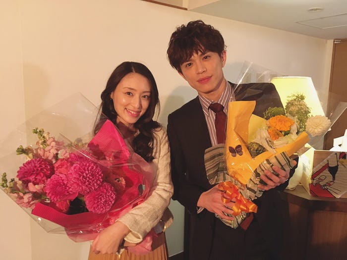 「不機嫌な果実スペシャル~3年目の浮気~」に出演する栗山千明、山本裕典(C)テレビ朝日