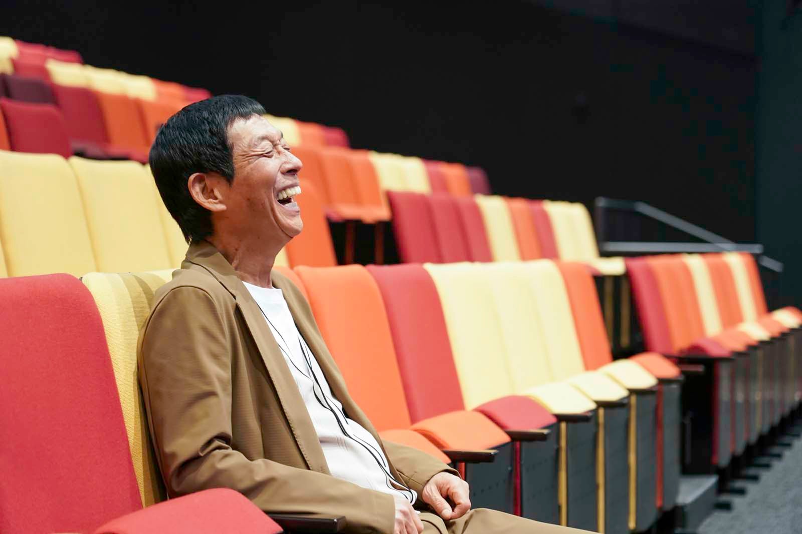 明石家さんま命名「IMM THEATER」名前に込められた“3つの意味”とは 10日開業控えロゴモニュメント公開