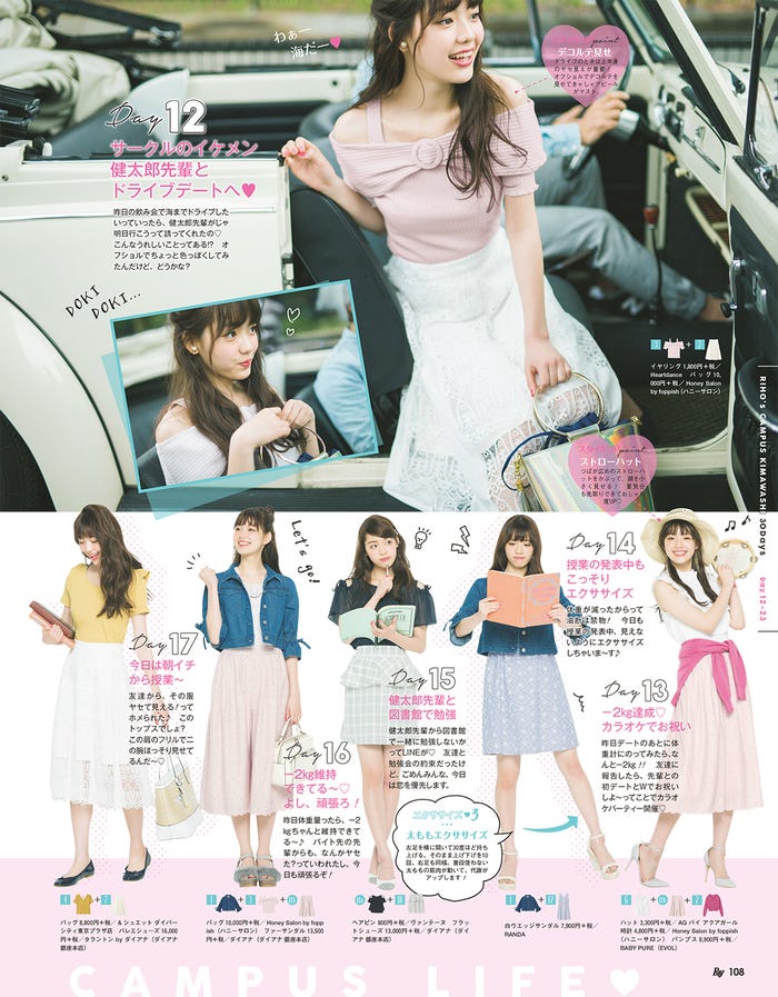 「Ray」2017年7月号より(C)野口マサヒロ(BIEI)(画像提供:主婦の友社)