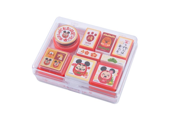 スタンプセット(820円) (C)Disney