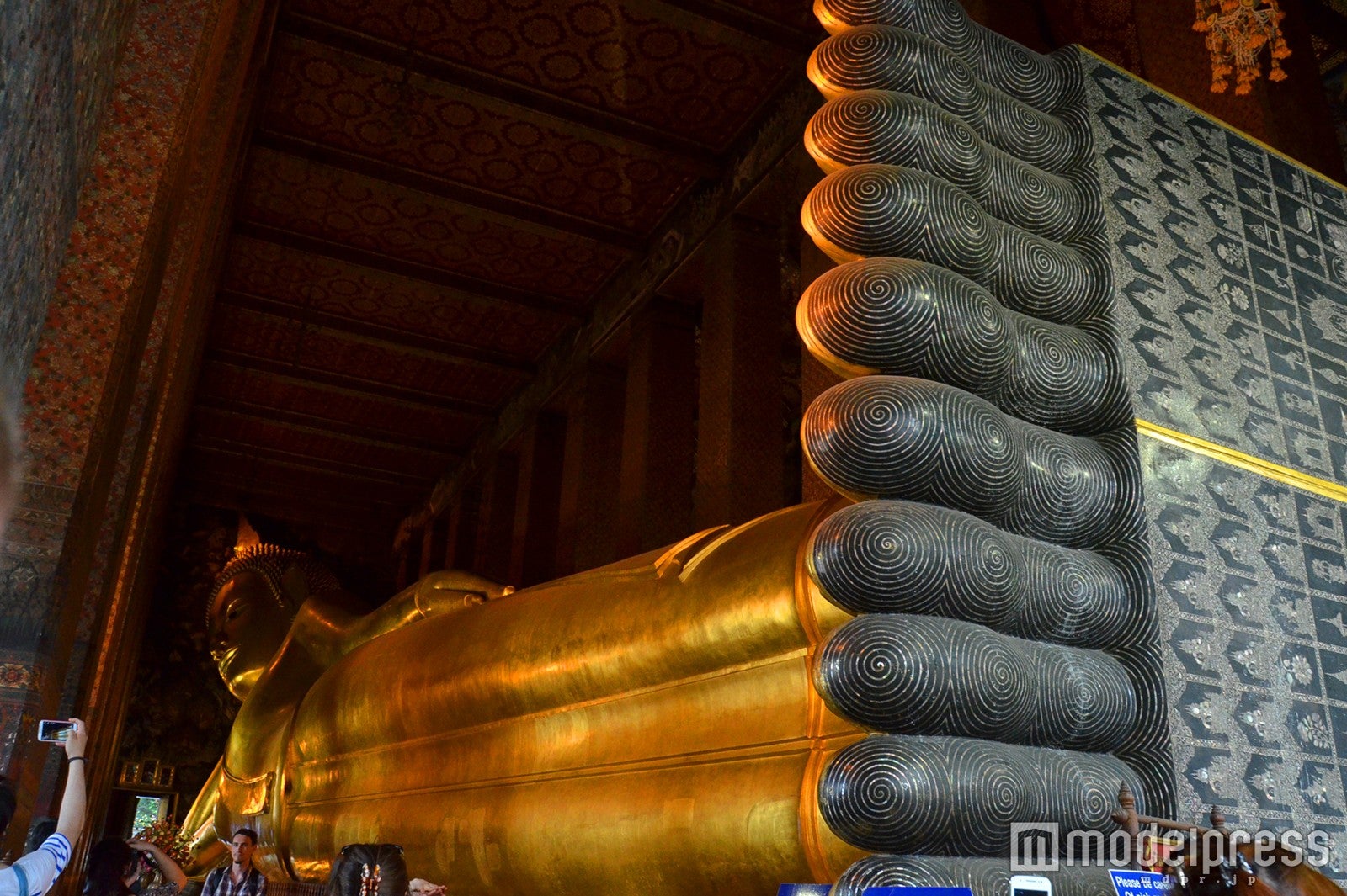 ワット・ポーの涅槃仏（C）モデルプレス