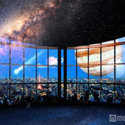 「星空のイルミネーション」メインビジュアル(イメージ)/画像提供:森ビル