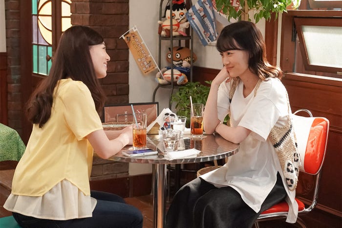 福原遥、山下美月/「舞いあがれ!」第107話(C)NHK