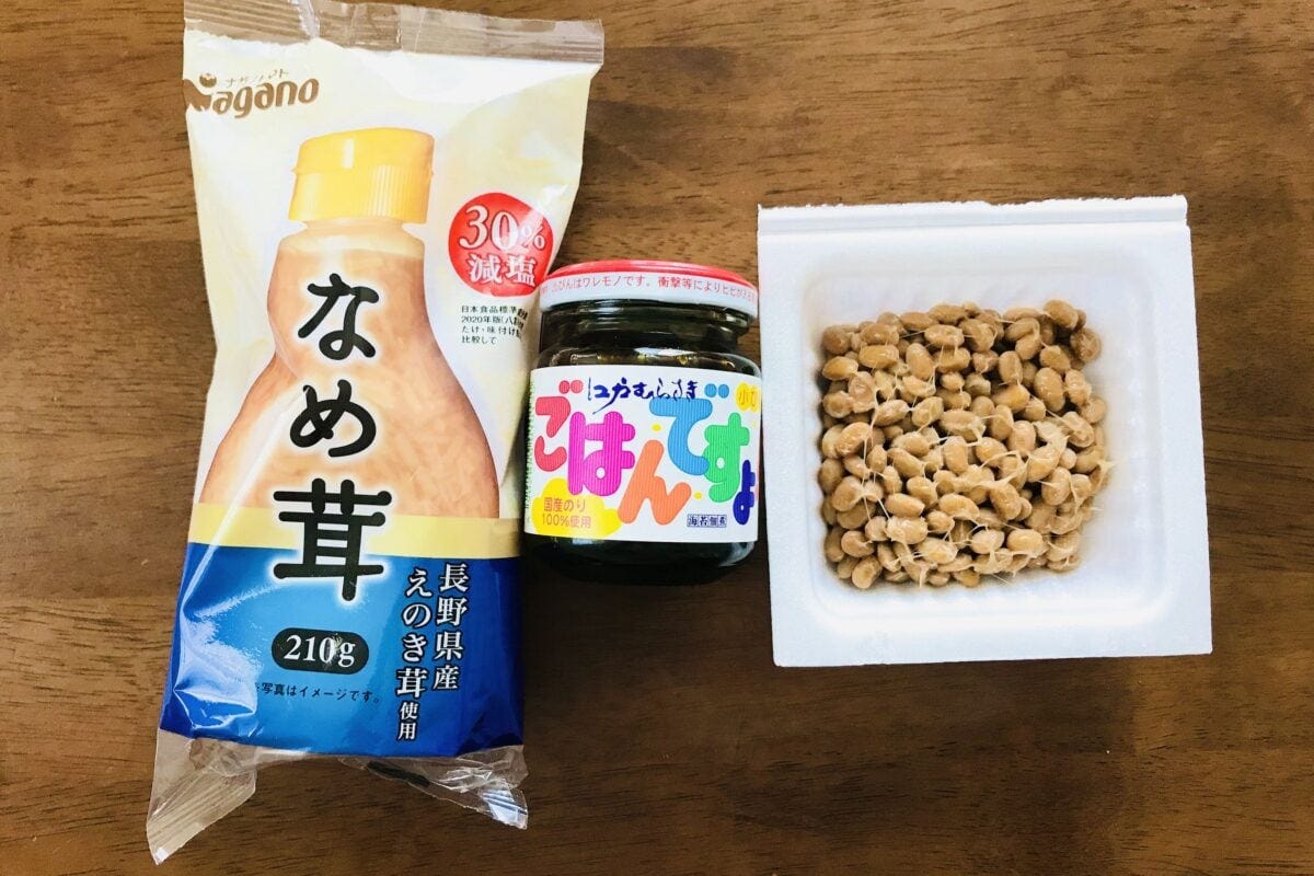 なめたけ納豆