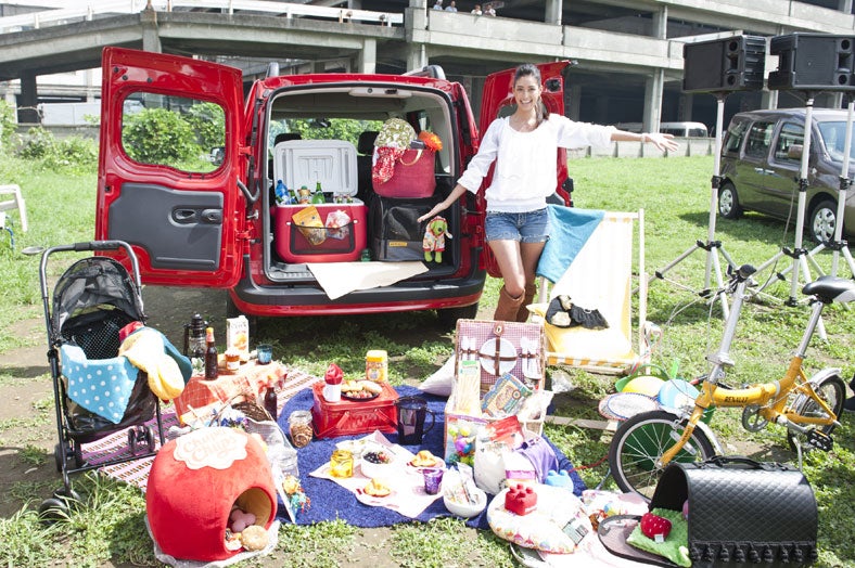 森泉がスタイリングした「カングー」