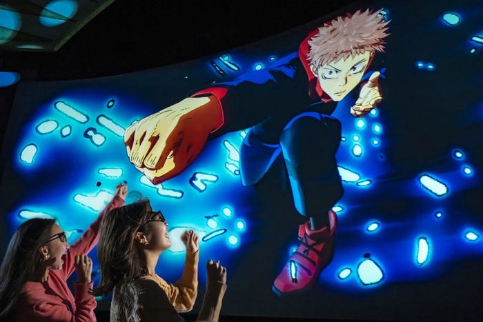 『呪術廻戦・ザ・リアル 4-D』 (C)芥見下々/集英社・呪術廻戦製作委員会 TM & (C)Universal Studios. All rights reserved.