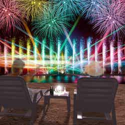 泉州光と音の夢花火/画像提供:トライハードジャパン